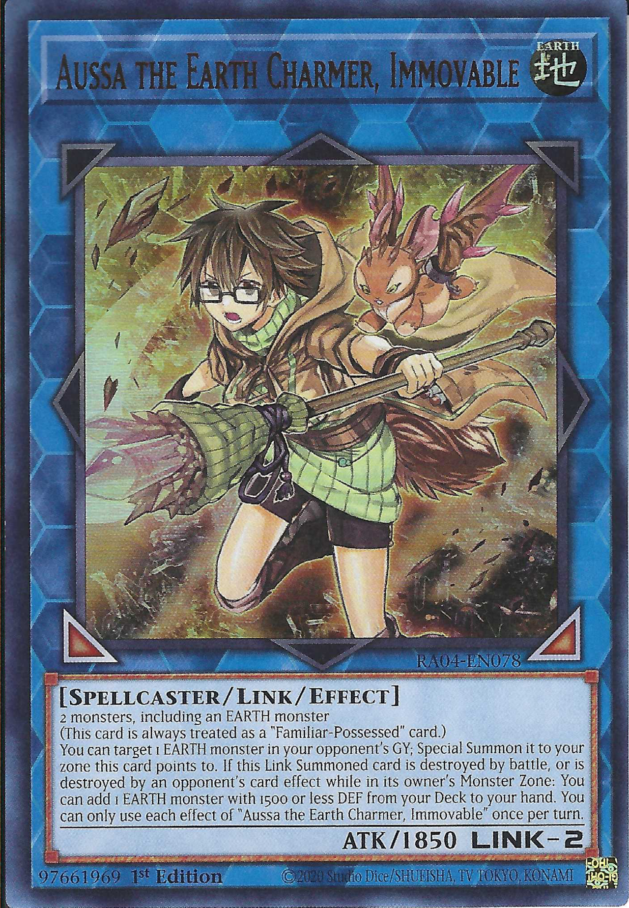 Aussa the Earth Charmer, Immovable