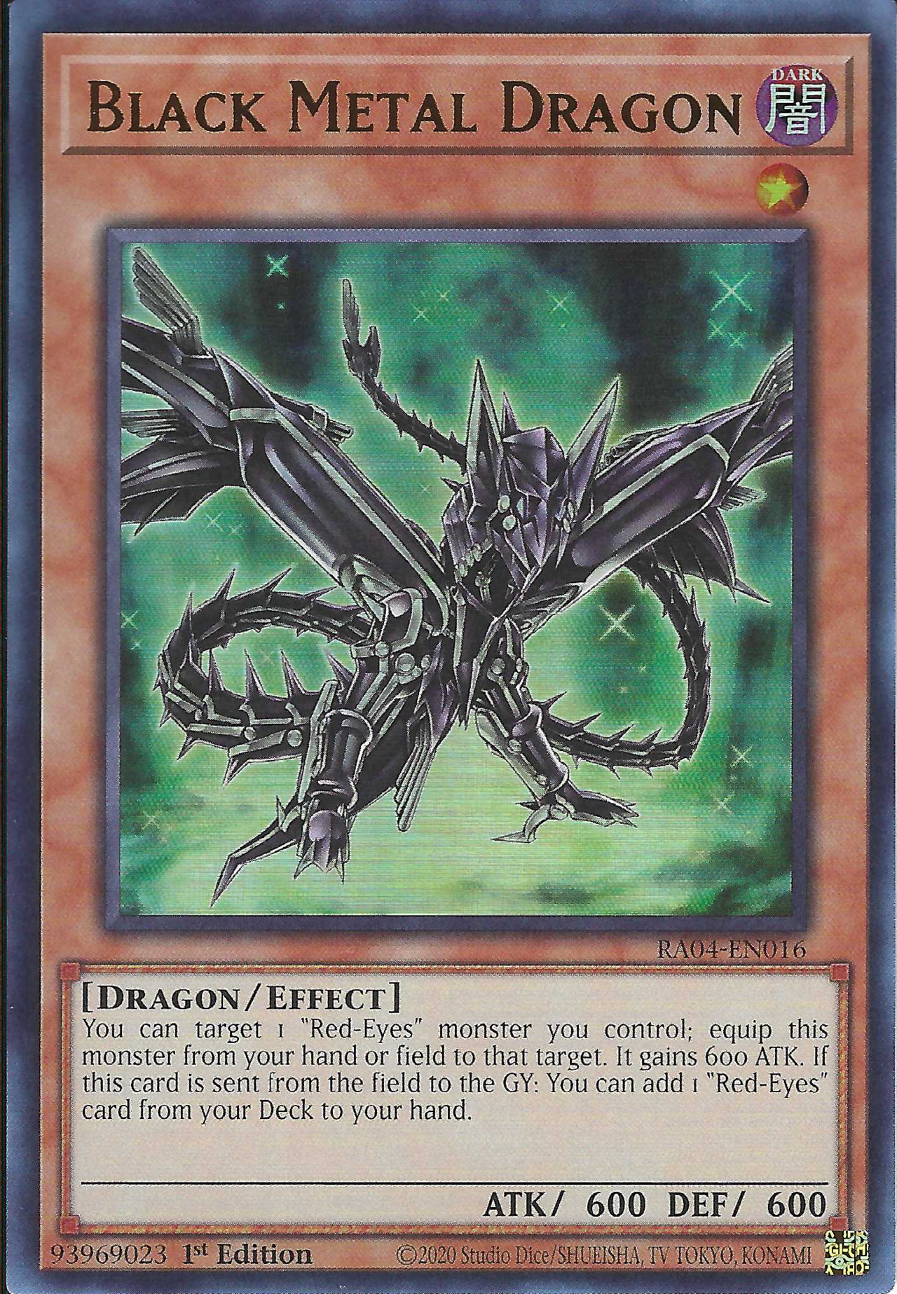 Black Metal Dragon