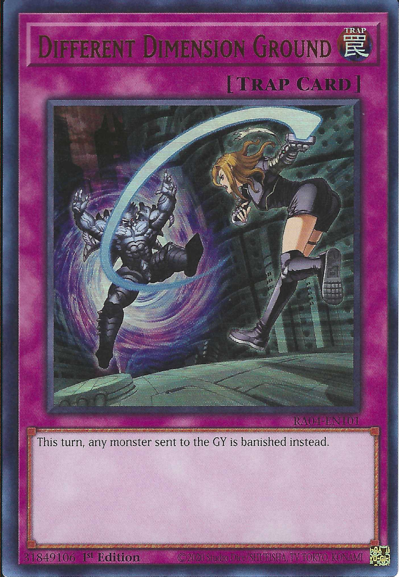 Different Dimension Ground