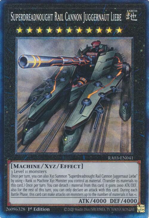 Superdreadnought Rail Cannon Juggernaut Liebe