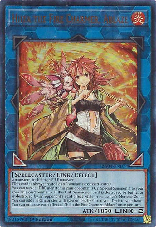 Hiita the Fire Charmer, Ablaze