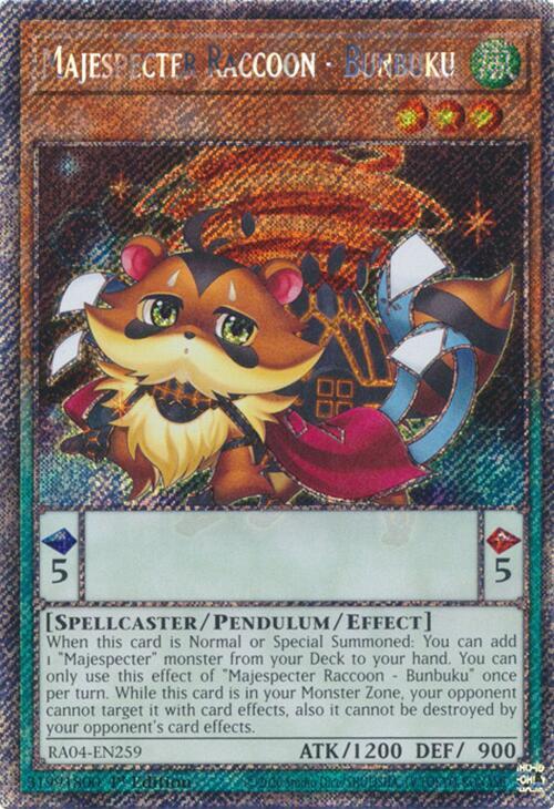 Majespecter Raccoon - Bunbuku