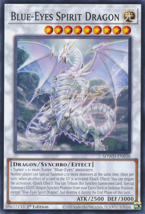 Blue-Eyes Spirit Dragon