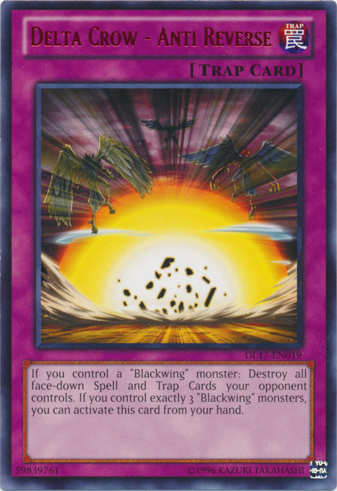 Delta Crow - Anti Reverse (Red)