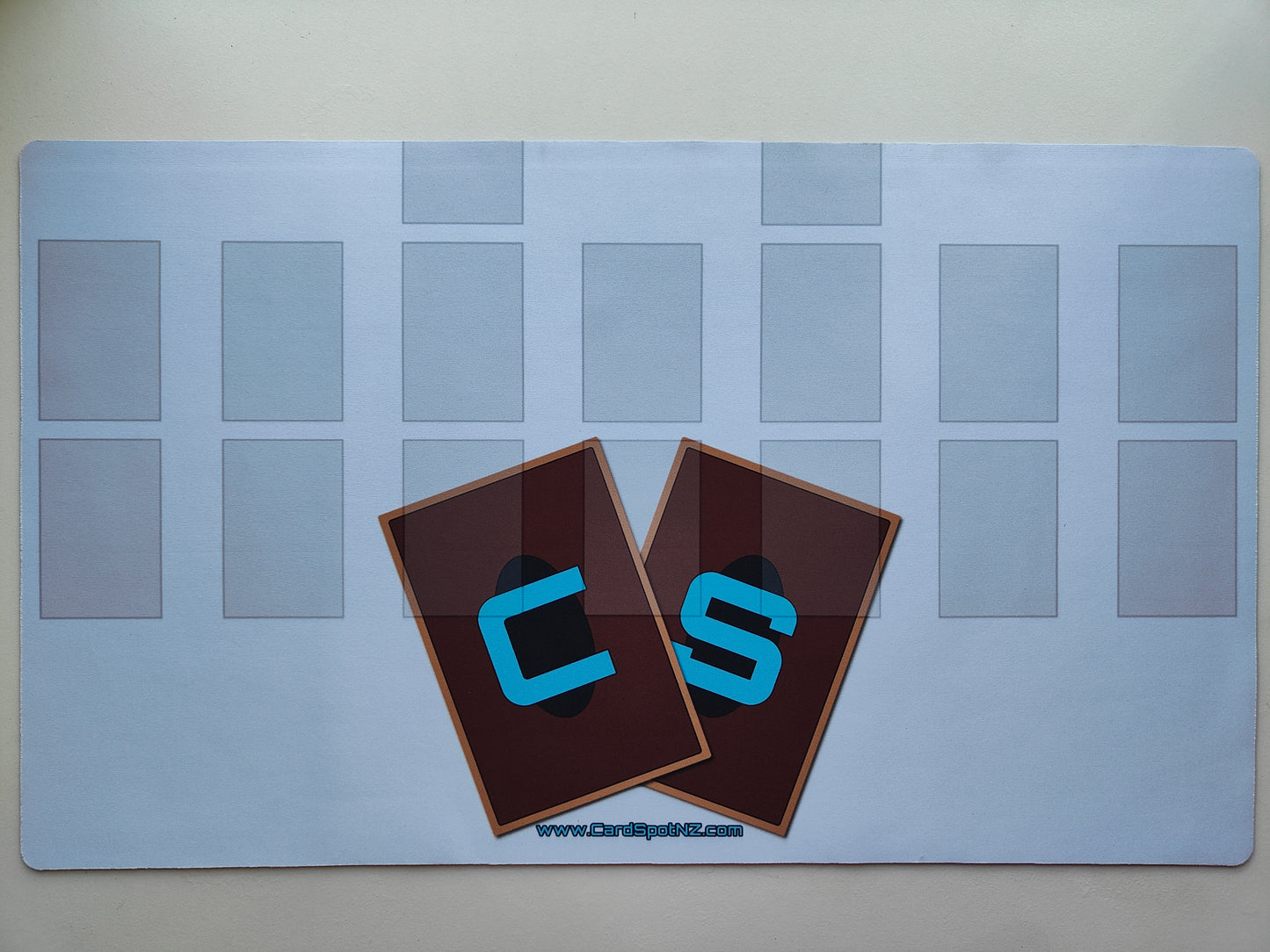 CardSpot White Rubber Playmat