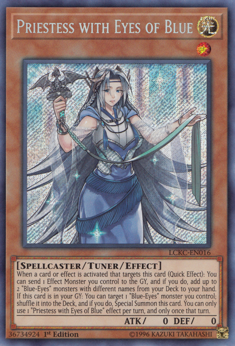 Priestess with Eyes of Blue (2020 Date Reprint)