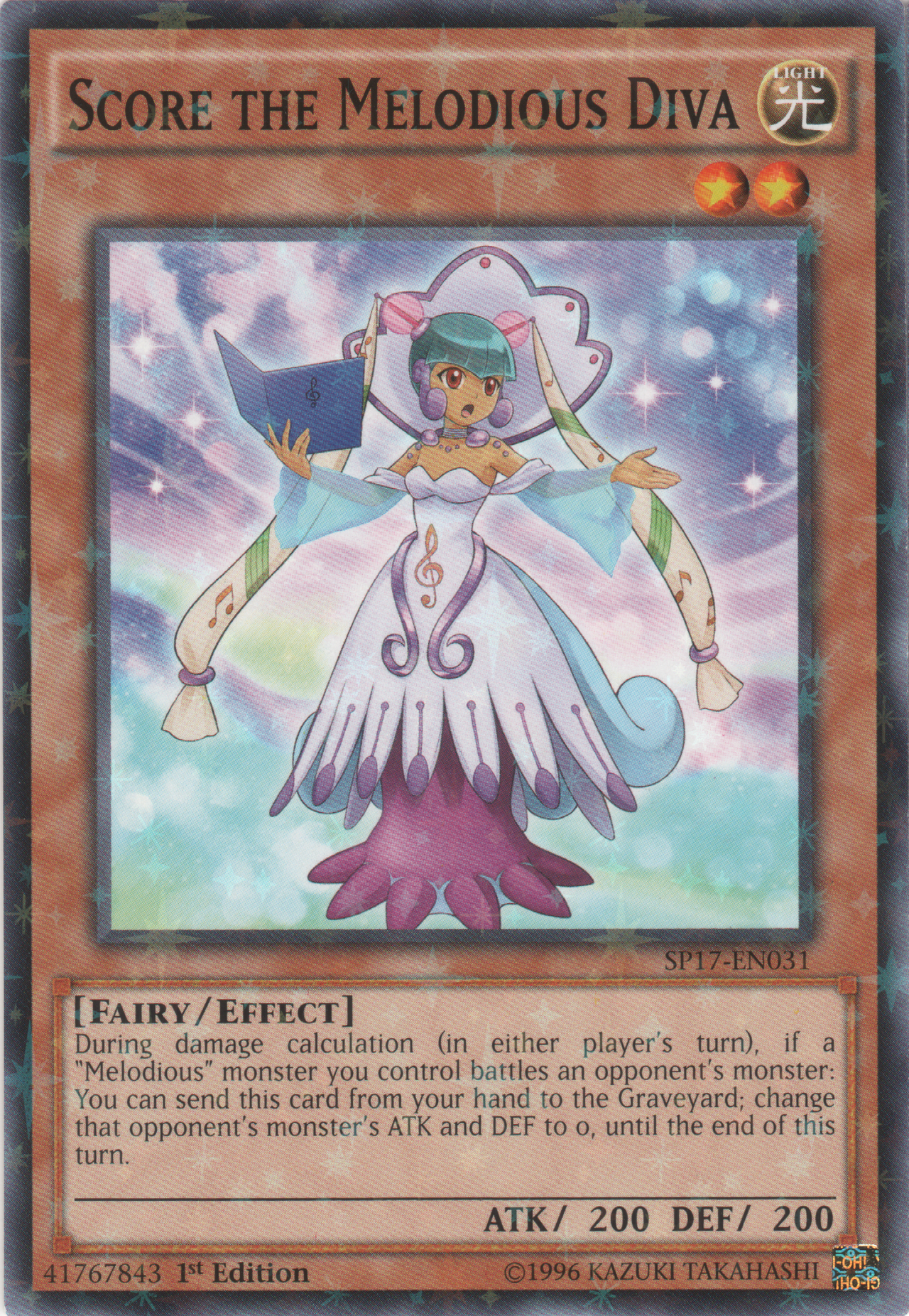 Score the Melodious Diva