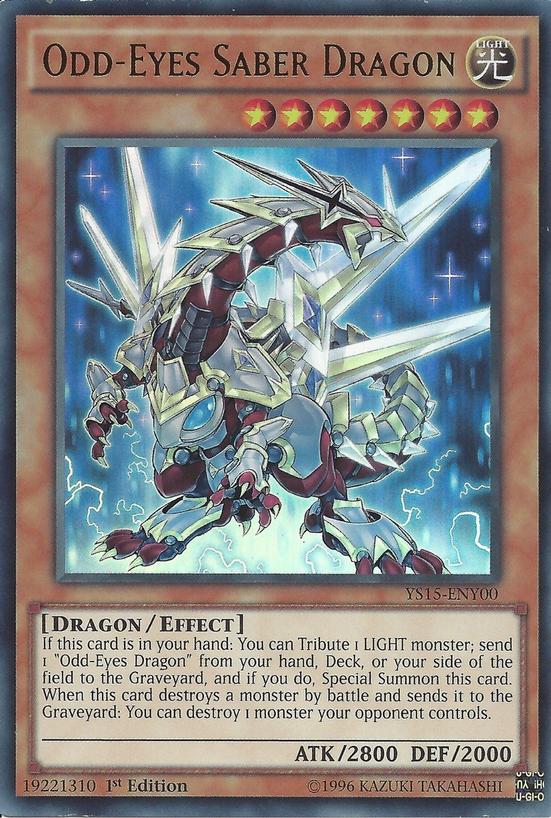 Odd-Eyes Saber Dragon