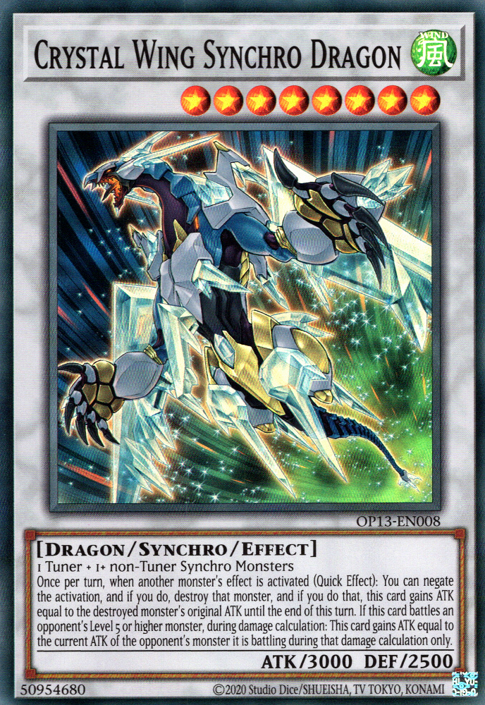 Crystal Wing Synchro Dragon