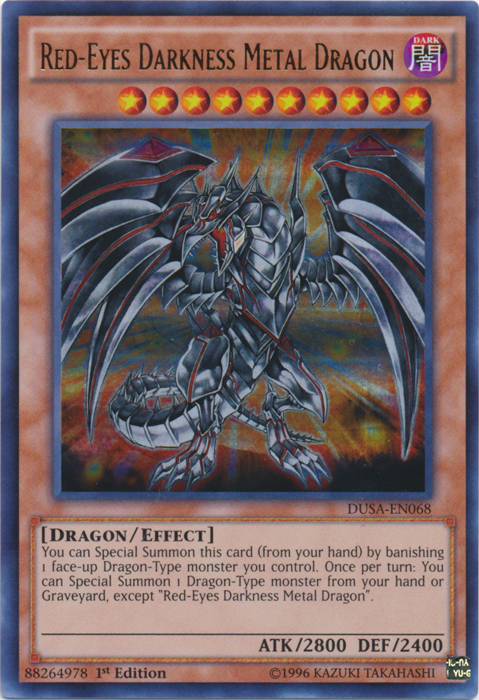 Red-Eyes Darkness Metal Dragon