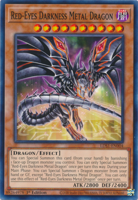 Red-Eyes Darkness Metal Dragon
