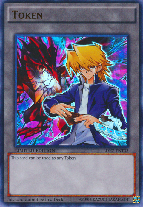 Joey and Red-Eyes Black Dragon Token