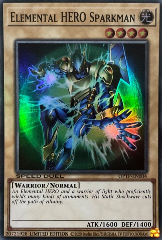 Elemental HERO Sparkman (Sealed)