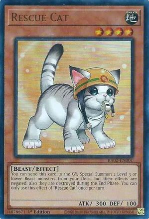 Rescue Cat (Alternate Art)