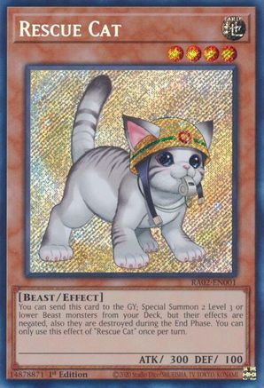 Rescue Cat (Alternate Art)