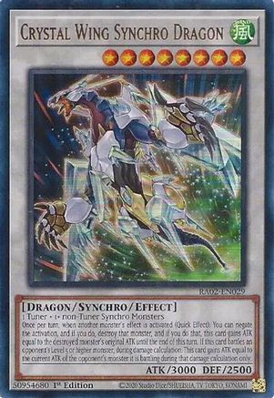 Crystal Wing Synchro Dragon