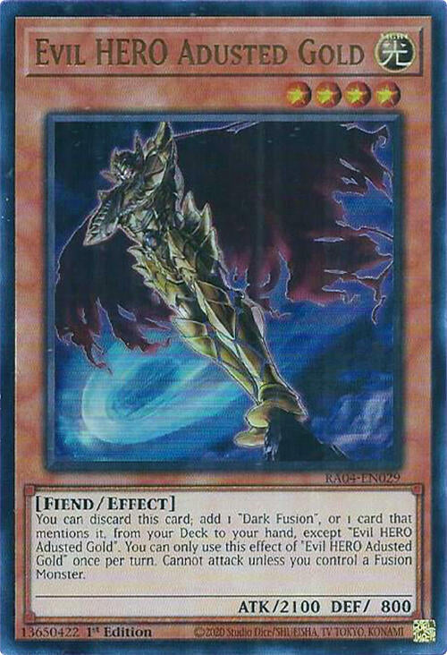 Evil HERO Adusted Gold