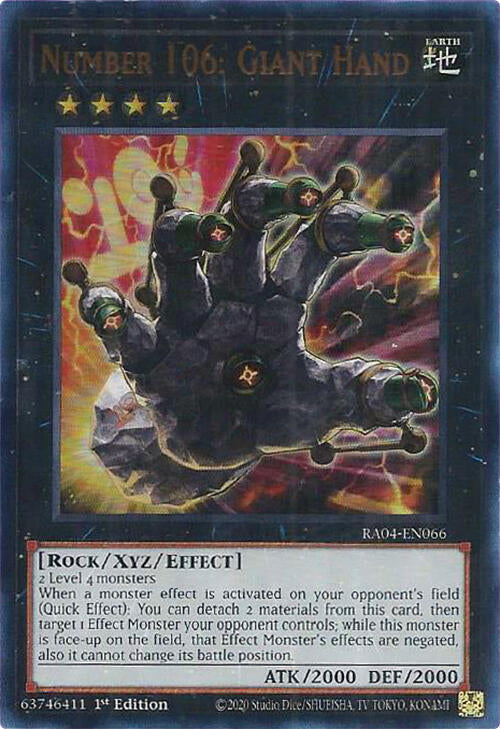 Number 106: Giant Hand