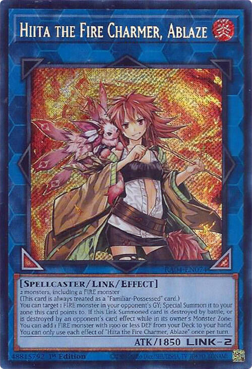 Hiita the Fire Charmer, Ablaze