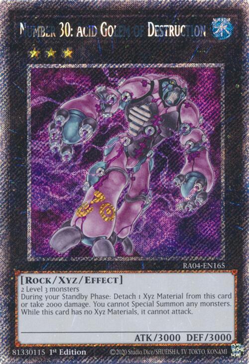 Number 30: Acid Golem of Destruction