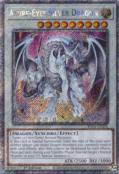 Azure-Eyes Silver Dragon