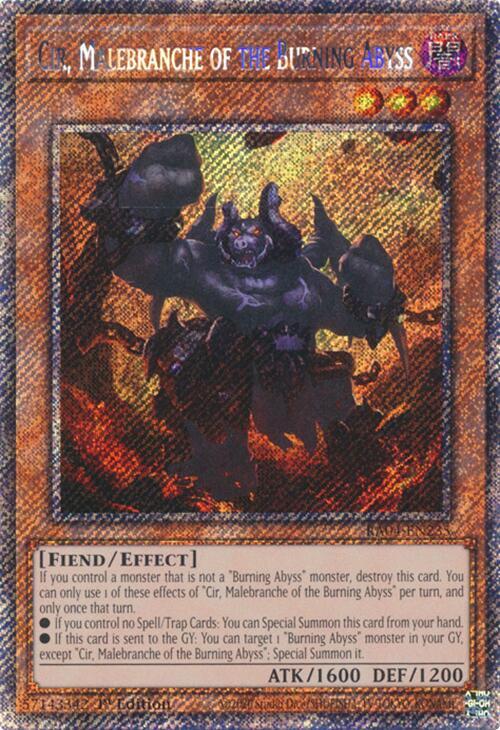 Cir, Malebranche of the Burning Abyss