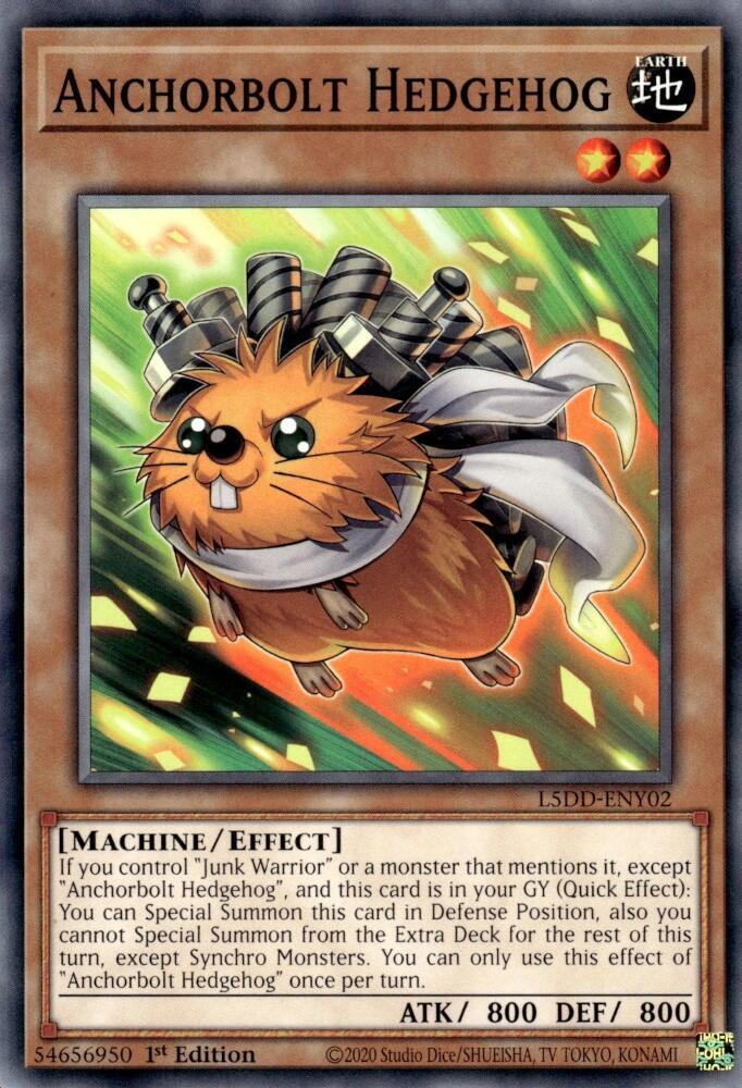 Anchorbolt Hedgehog