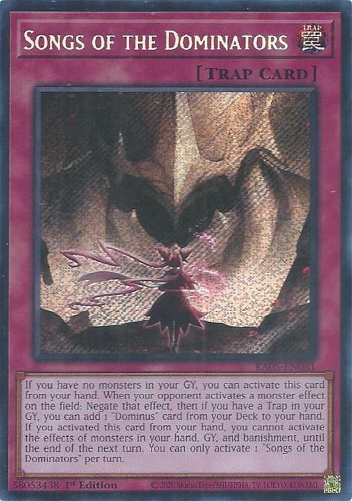 Songs of the Dominators