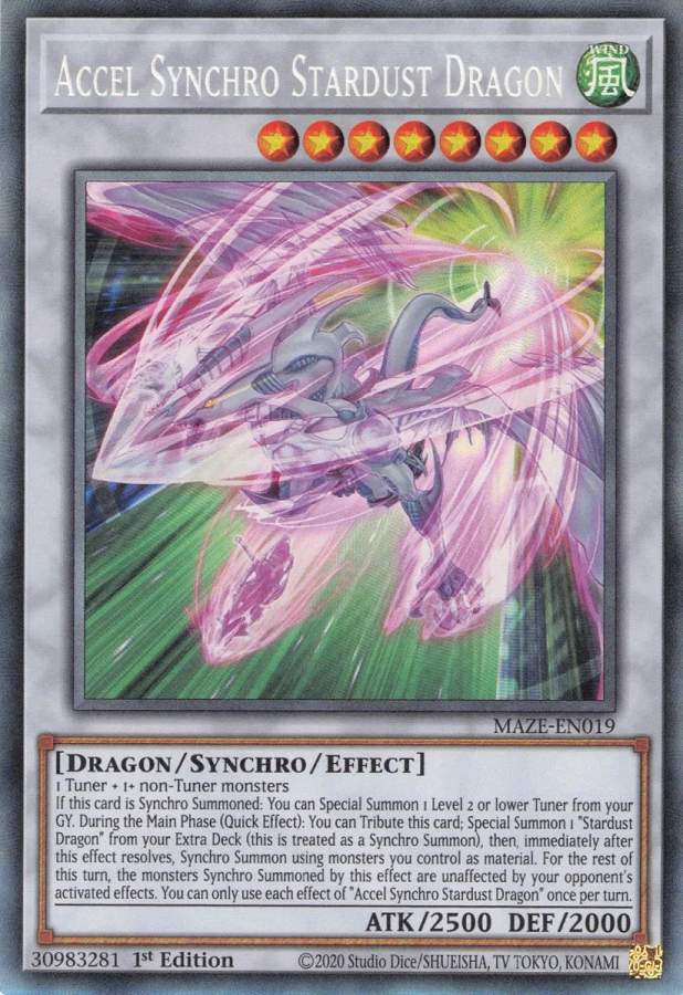 Accel Synchro Stardust Dragon