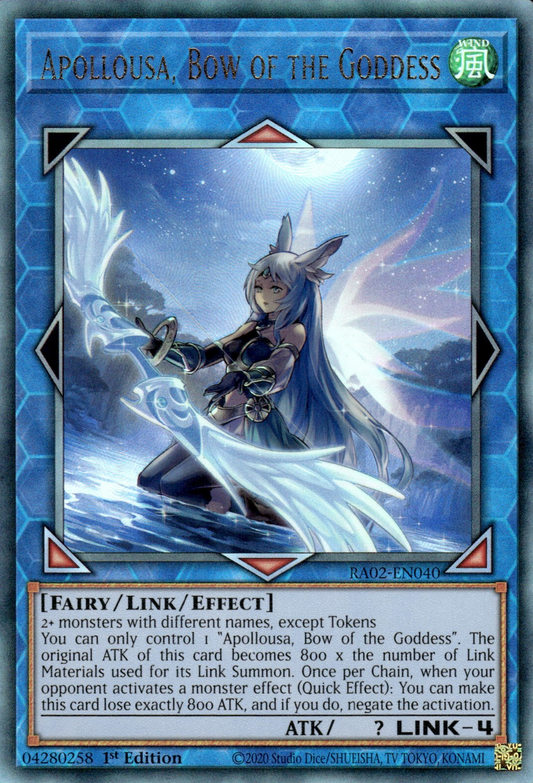 Apollousa, Bow of the Goddess (Alternate Art)