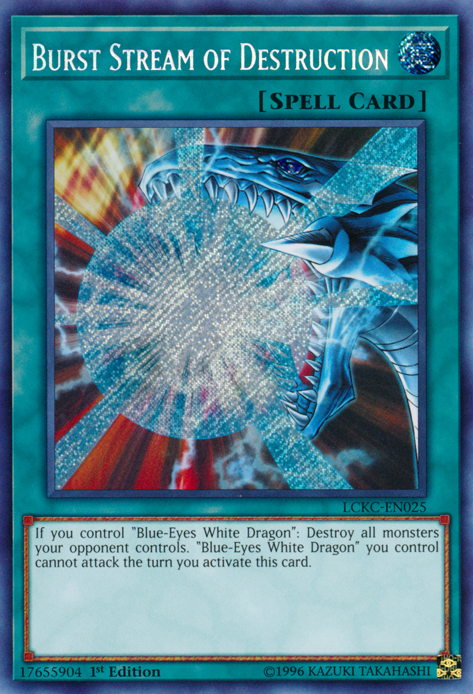 Burst Stream of Destruction (2020 Date Reprint)
