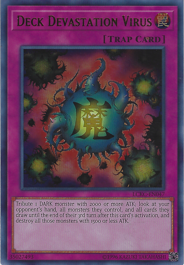 Deck Devastation Virus (2020 Date Reprint)