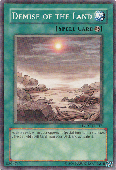 Demise of the Land (2020 Date Reprint)