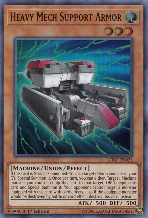 Heavy Mech Support Armor (2020 Date Reprint)
