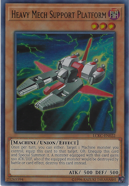 Heavy Mech Support Platform (2020 Date Reprint)