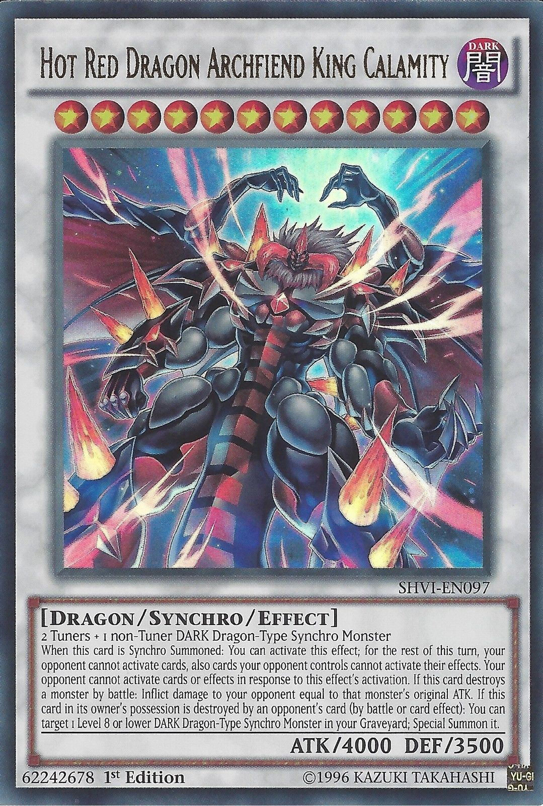 Hot Red Dragon Archfiend King Calamity