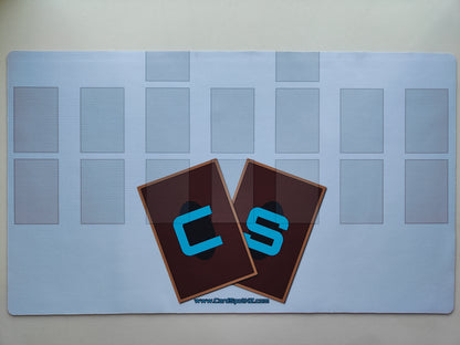 CardSpot White Rubber Playmat