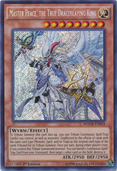Master Peace, the True Dracoslaying King
