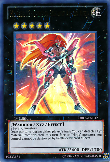 Number 12: Crimson Shadow Armor Ninja