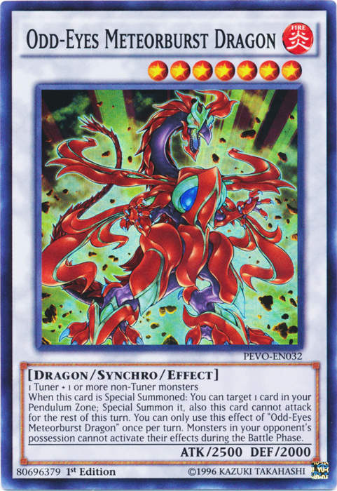 Odd-Eyes Meteorburst Dragon