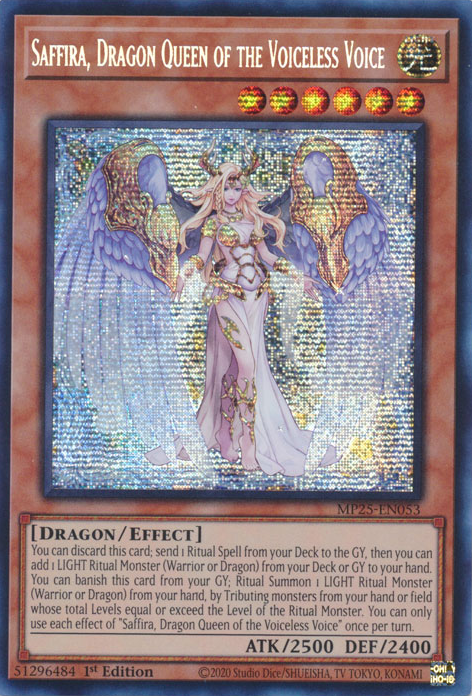 Saffira, Dragon Queen of the Voiceless Voice