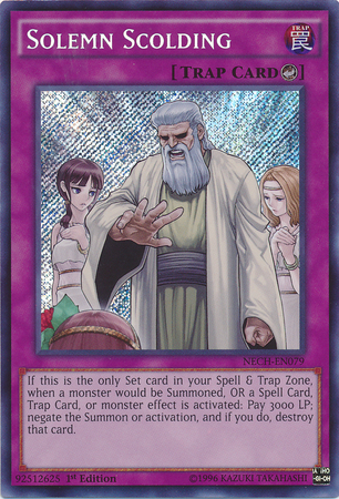 Solemn Scolding
