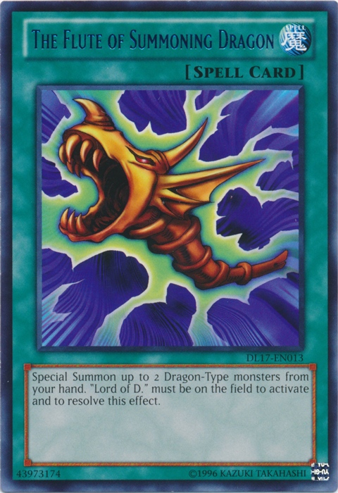 The Flute of Summoning Dragon (Blue)