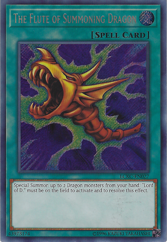 The Flute of Summoning Dragon (2020 Date Reprint)
