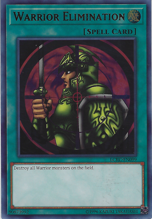 Warrior Elimination (2020 Date Reprint)