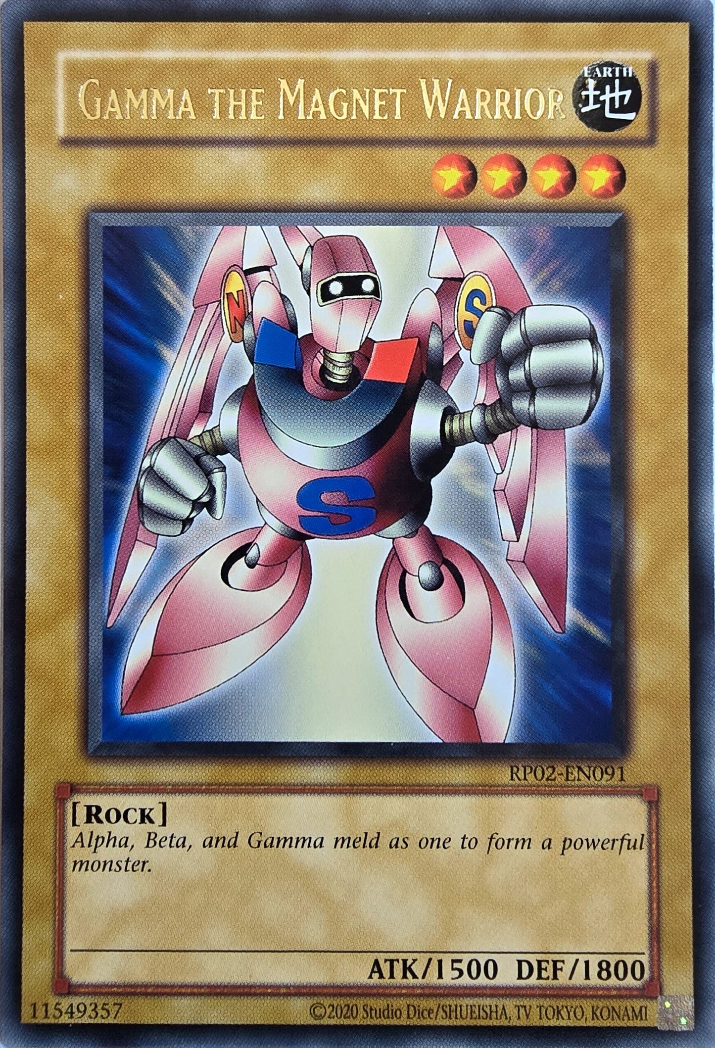 Gamma The Magnet Warrior