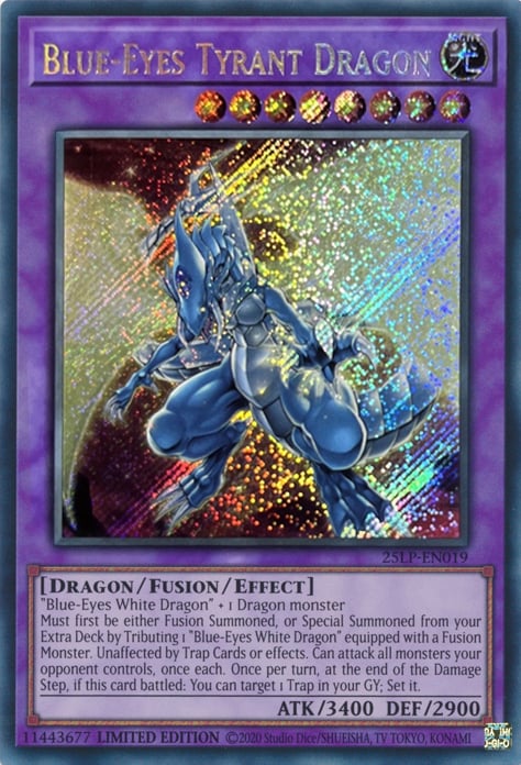 Blue-Eyes Tyrant Dragon