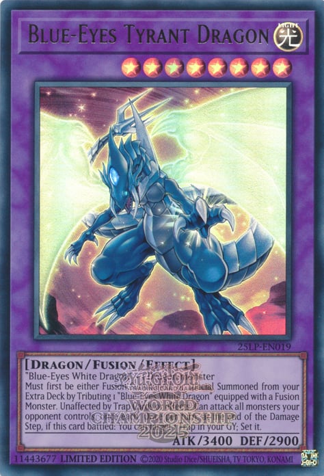 Blue-Eyes Tyrant Dragon