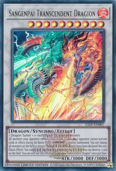 Sangenpai Transcendent Dragion