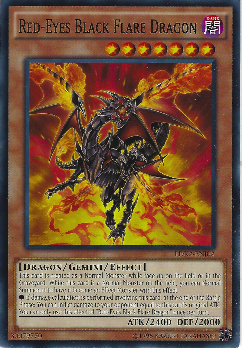 Red-Eyes Black Flare Dragon